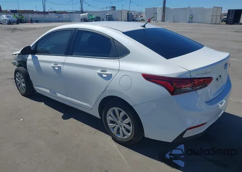 2022 Hyundai Accent Se из США, поврежденный, VIN 3KPC24A62NE182445